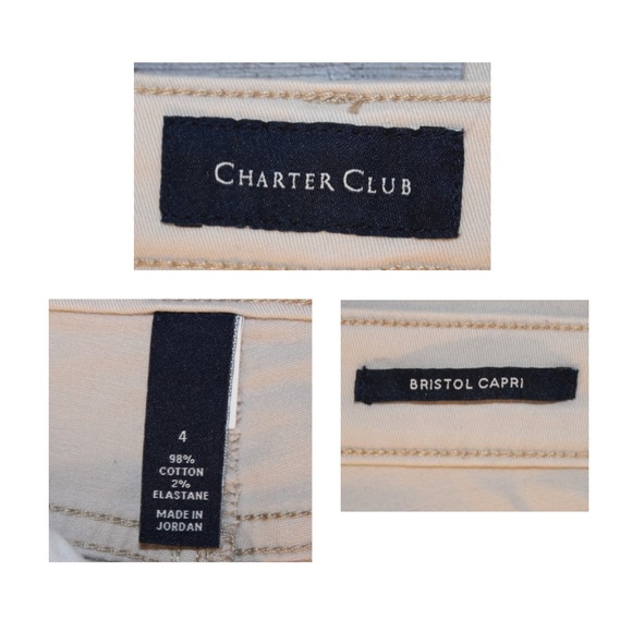 Bristol Khaki Capri by Charter Club - Picture 7 of 7